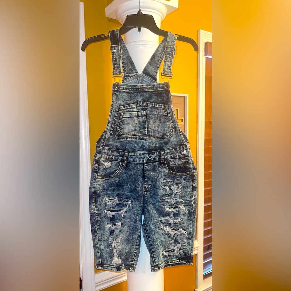 Stylish Denim Overalls